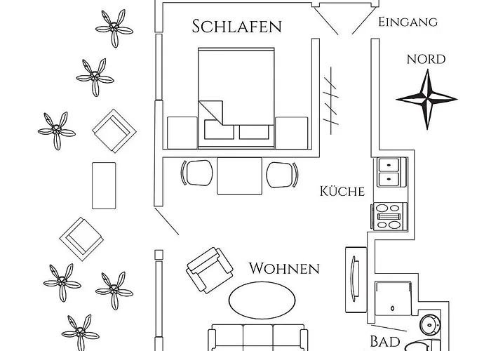 Antares Spiekerooger Gaestehaus-sonnengartenterrasse West - 8 Апартаменты Шпикерог